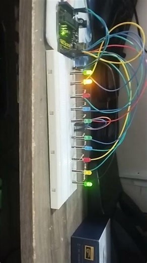 Leds e animação na placa arduíno UNO!!