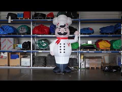 Hallo Man - aufblasbare winkende Figur