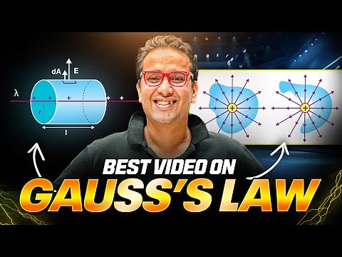 GAUSS'S LAW in 90 Minutes😱 | Complete One Shot With PYQ's⚡️| JEE Main & Advanced