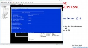 Windows Server 2019 Training 07 - How to Install Windows Server 2019 Core
