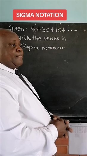 Understanding Geometric Series and Sigma Notation