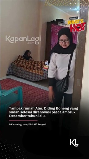 Potret suasana rumah duka Alm. Diding Boneng di kawasan Matraman, Jakarta Timur.