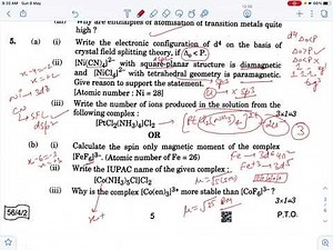 CLASS 12 CBSE CHEMISTRY TERM 2 ANSWER KEY 🥰 CBSE CHEMISTRY PAPER 2 DETAILED SOLUTION 😍