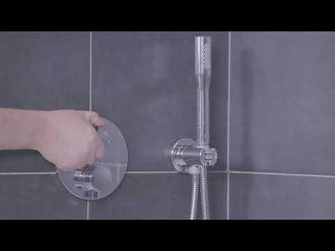 GROHE | Grohtherm 2-Handle Thermostatic Trim System Operation | Installation Video