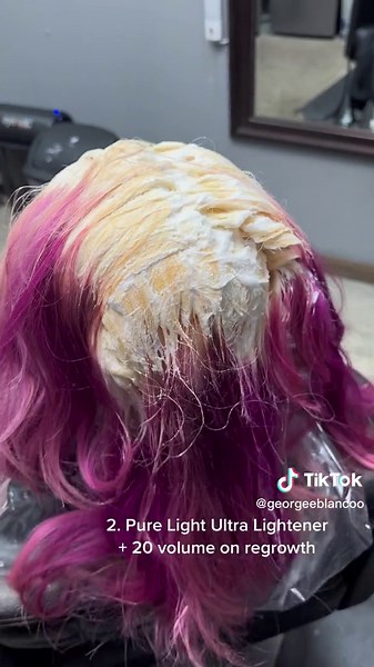 Custom Hot Magenta & Bright Pink Hair Transformation | Pravana Vivids