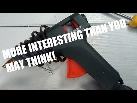 Hot Glue Gun Teardown - Very Interesting Heating Element