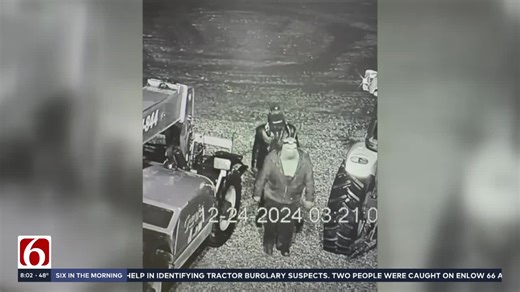Tulsa Auction Company Offers Reward For Info On Suspects Accused Of Taking Tractors