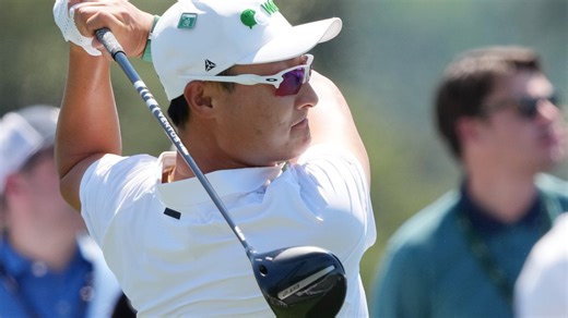 Haotong Li of China has hot first nine to get into Masters contention