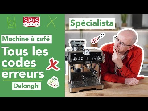 🆘 Indicator lights on my Delonghi Specialist coffee machine: All error codes