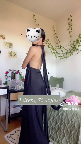 See how @Inspoutfit⭐️ rocks our Infinity Bridesmaid Dress in Black! Try it for yourself💫👗#72stylesinfinitydress #infinitydress #bridemaidsdress #72styles #convertibledress #2024 #infinitydresstutorial #weddingdress
