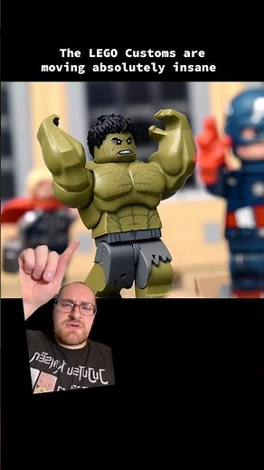 This LEGO Hulk is Actually PERFECT! #lego #legos #legostarwars #legosets #legotoys #toys #legomarvel