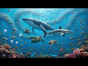 Uncover the Secrets of the Deep Ocean 🐙 with Relaxing Sounds & Stunning Marine Life #relax #usa