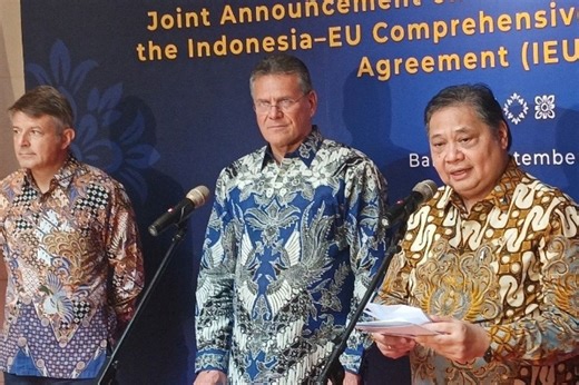 Daftar Barang RI yang Bebas Tarif ke Eropa Usai IEU-CEPA Diteken