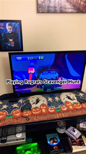 Playing Rugrats Scavenger Hunt For Nintendo 64 #retrogaming #Shorts.