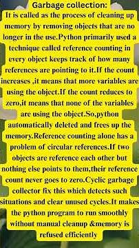 How does python manages memory part1?