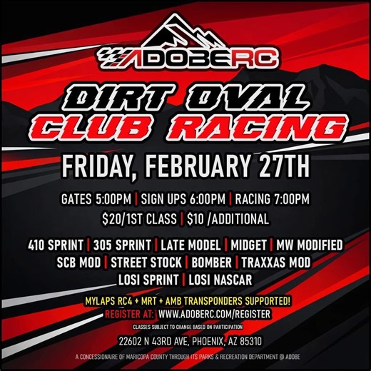 Hobby Action RC Raceway Club Racers (Unofficial) | With Hobby Action preparing for the Desert Classic, you don’t have to miss a week of racing | Facebook