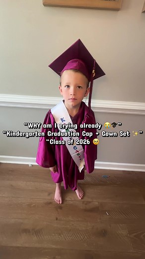 Kindergarten graduation is seriously one of the sweetest milestones 😭🎓💛 This cap gown set is PERFECT for photoshoots, graduation ceremonies, and keepsake memories you’ll cherish forever! Class of 2026 (and 2027) grads are about to steal the show 🥹✨ #KindergartenGraduation #ClassOf2026 #PreKGraduation #PreschoolGraduation #KindergartenGrad
