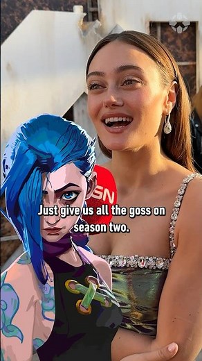 Fallout star Ella Purnell voices Jinx in Arcane and is tightlipped about S2! #fallout #tv #arcane