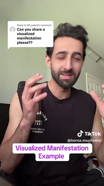 Replying to @88_palpal Visualized Manifestation Example