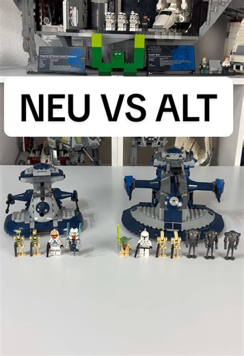 LEGO STAR WARS 8018 AAT VS 75283 AAT - Deutsch 2025 #legostarwars #aat #legosets #legoclonewars