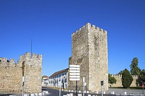 Muralhas de Evora (Walls of Evora) in Evora, Portugal