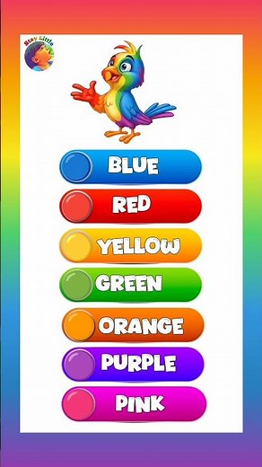 Rainbow colours || learn the colors song #learning #colors