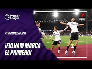 Golazo de cabeza de Raúl Jiménez - West Ham vs. Fulham | Premier League | Telemundo Deportes