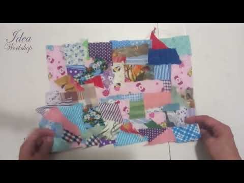 Technique de patchwork "Pizza"