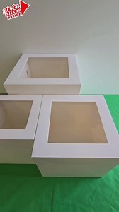 Your tall cakes deserve a box that's just as impressive! ✨ Our extra tall cake boxes with windows are the perfect way to showcase your stunning creations. Available in 3 different sizes to suit your needs: 8" - $3 10" - $3.5 12" - $4 Grab yours today at Look Sharp Store or order online!  #cakelover #baking #cakedecorating #tallcakes #cakebox #looksharpstore | LookSharp Store | Facebook