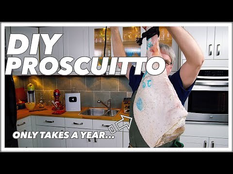 We Make PROSCIUTTO Crudo - Dry CURED Country HAM Leg