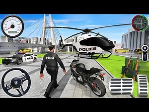 Police Car Chase Simulator 3D Game - Real Cop Cars Driving Simulator 2025 - Android GamePlay