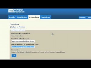 Online Loan Application with Mortgage Dashboard