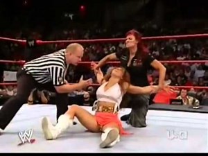 Raw 2006 August 14 Lita w Edge vs Mickie James Lita Get 3Times Women Champion YouTube