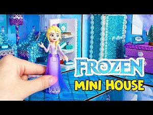 Let's Create a Magical Mini House for Queen Elsa! ❄️ Easy DIY Frozen Fun by Toonzey DIY
