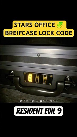 Resident Evil 9 STARS Office Briefcase Lock / Safe Code #residentevil9 #residentevilrequiem #re9