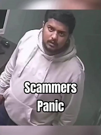 Hacker Scares Scammers 😳 #CaughtOnCamera