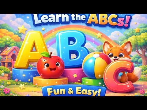 Learn ABC for Kids | Alphabet A–Z with Fun 3D Animation | Preschool Learning Video