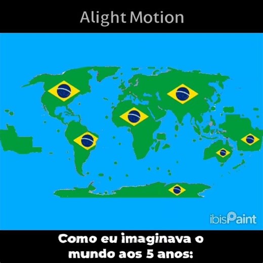 Como eu imaginava o mundo aos 5 anos | ib: ‪@LKPBall‬ | #countryballs #memes #brasil #shorts #edit
