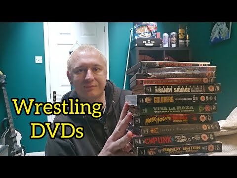 My Wrestling DVD Collection - Quick show and tell