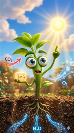 Photo Synthesis #viral #science #chemistry #animation