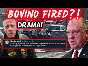 🔴 Border Patrol Commander Greg Bovino FIRED!? Border Czar Tom Homan to Control ICE Operations
