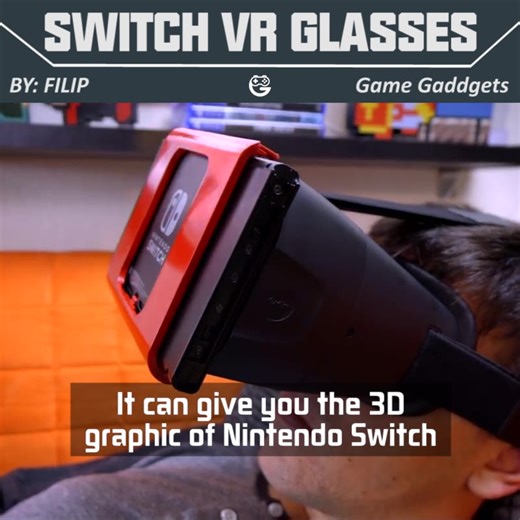 用VR玩任天堂Switch上的所有游戏？