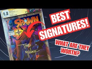 Best Signatures in Comics