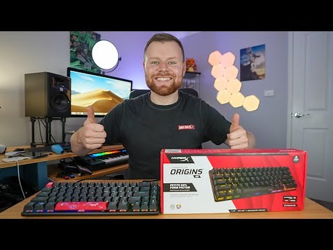 Unboxing the HyperX Alloy Origins 65% Keyboard