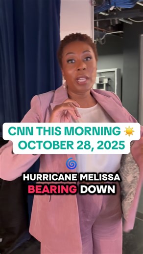 CNN This Morning | October 28, 2025 📺 Live now: Breaking down the biggest stories shaping your day • 🌀 Hurricane Melissa just hours from landfall in Jamaica • 💵 Government Shutdown delays paychecks for air traffic controllers • 🎬 Pentagon responds to Netflix’s explosive new action flick, House of Dynamite 💬 What’s on your mind as you watch? 📱 Which story is blowing up your group chats this morning? #grwm #jamaica #netflix #government #travel #hurricane #shutdown #airtrafficcontrol #pay #pe