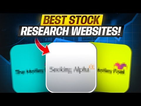 Best Stock Research Websites - Our TOP Picks 🏆