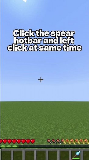 HOW TO SPEAR LUNGE EASILY AND INSANTLY #minecraft #memes #funny#mario #minecraftpvp #spear