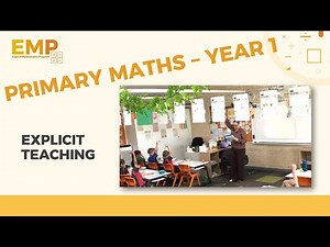 Primary Maths Lesson (Year 1) | Explicit Instruction | Full Classroom Example