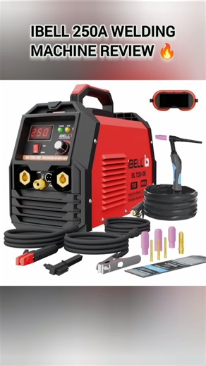 This ₹14,899 Welding Machine is Shockingly Powerful 😱 iBELL T250-106 Review