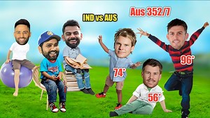 11K views · 615 reactions | IND vs AUS 3rd ODI | Aus 352 run Mitchell...